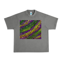 Tornado mardi gras leopard background Urban Heavy Tee - RanaPortraitStore