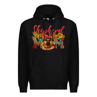 Black german shepherd mom Premium Hoodie - Artiststas