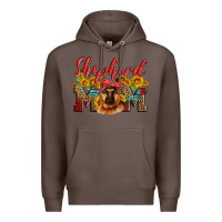 Coffee german shepherd mom Premium Hoodie - Artiststas