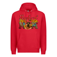 Red german shepherd mom Premium Hoodie - Artiststas