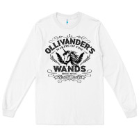 White ollivanders wands Long Sleeve Tee - artisFamous