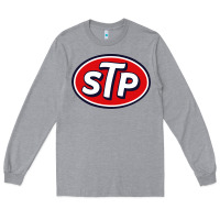 Heather Grey stp motor Long Sleeve Tee - artisFamous