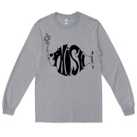 Heather Grey p hish Long Sleeve Tee - artisFamous