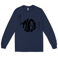 Navy p hish Long Sleeve Tee - artisFamous