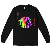 Black p hish Long Sleeve Tee - artisFamous