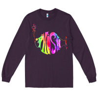 Plum p hish Long Sleeve Tee - artisFamous