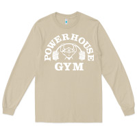 Mushroom power house gym fitness Long Sleeve Tee - artisFamous