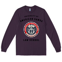 Plum samoa law school Long Sleeve Tee - artisFamous