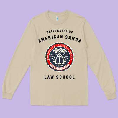 Samoa Law School Long Sleeve Tee Designed By Artisfamous