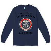 Navy samoa law school Long Sleeve Tee - artisFamous
