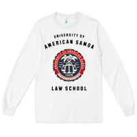 White samoa law school Long Sleeve Tee - artisFamous