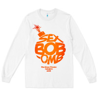 White bob omb Long Sleeve Tee - artisFamous