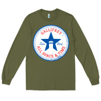 Army Green time lords chucks Long Sleeve Tee - artisFamous