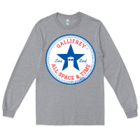 Heather Grey time lords chucks Long Sleeve Tee - artisFamous