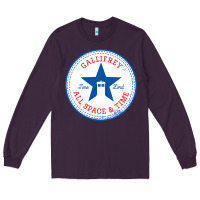 Plum time lords chucks Long Sleeve Tee - artisFamous