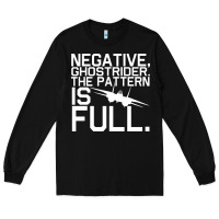 Black top gun ghostrider Long Sleeve Tee - artisFamous
