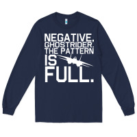 Navy top gun ghostrider Long Sleeve Tee - artisFamous