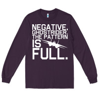 Plum top gun ghostrider Long Sleeve Tee - artisFamous