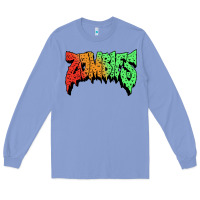 Colony Blue vintage  flatbush Long Sleeve Tee - artisFamous