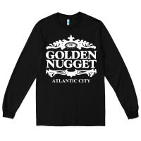 Black atlantic city golden nugget Long Sleeve Tee - artisFamous