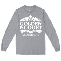 Heather Grey atlantic city golden nugget Long Sleeve Tee - artisFamous