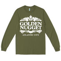 Army Green atlantic city golden nugget Long Sleeve Tee - artisFamous