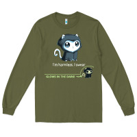 Army Green i'm harmless, i swear Long Sleeve Tee - artisFamous