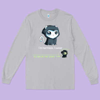 I'm Harmless, I Swear Long Sleeve Tee Designed By Artisfamous
