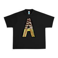 Black softball alphabet a Urban Heavy Tee - CowhideDigitalArt