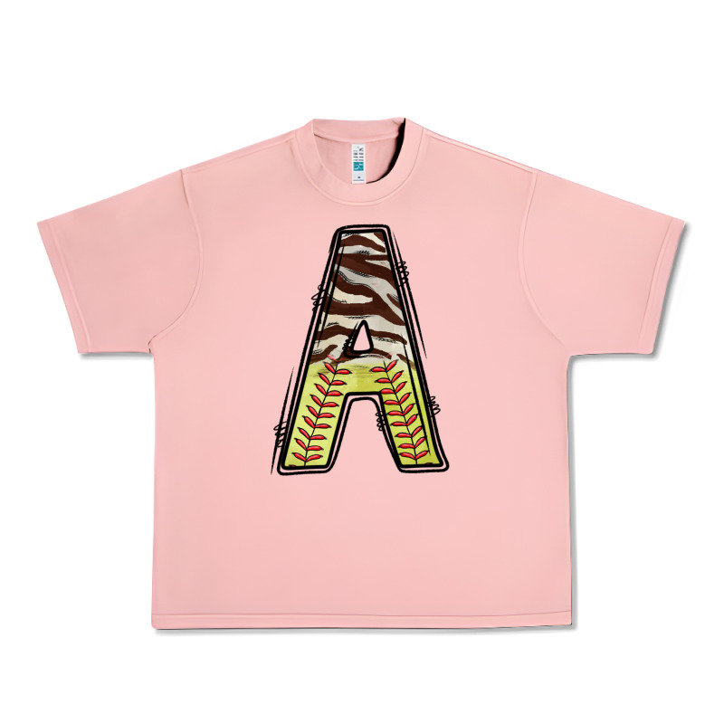 Softball Alphabet A Urban Heavy Tee by CowhideDigitalArt | Teevron