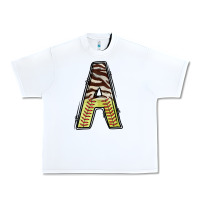 White softball alphabet a Urban Heavy Tee - CowhideDigitalArt