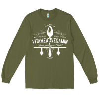 Army Green vitameatavegamin Long Sleeve Tee - artisFamous