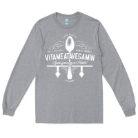 Heather Grey vitameatavegamin Long Sleeve Tee - artisFamous