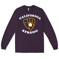 Plum california strong Long Sleeve Tee - artisFamous