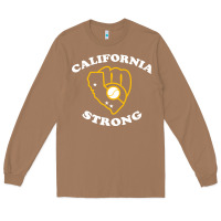 Toasted Coconut california strong Long Sleeve Tee - artisFamous