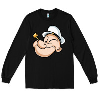 Black The Sailor Popeye Long Sleeve Tee - artisFamous