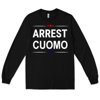 Black anti cuomo political Long Sleeve Tee - artisFamous
