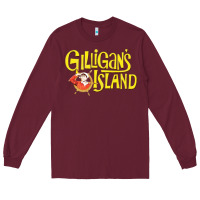 Burgundy gilligan island film Long Sleeve Tee - artisFamous