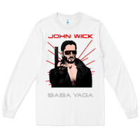 White the baba yaga Long Sleeve Tee - artisFamous