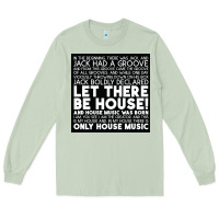 Matcha Let there be house music Long Sleeve Tee - artisFamous