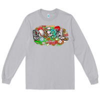 Moon Dust baseball vibes Long Sleeve Tee - CowhideDigitalArt