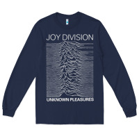 Navy Joy Division Classic Long Sleeve Tee - artisFamous