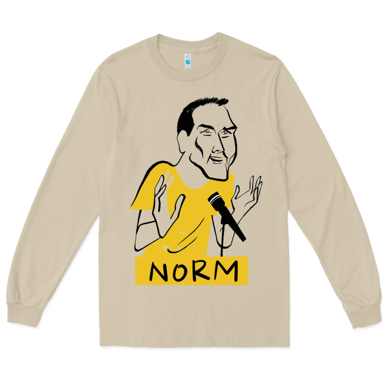 Norm Macdonald Cartoon Long Sleeve Tee by artisFamous | Teevron