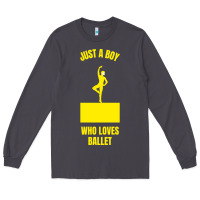 Smoke just a boy who loves ballet Long Sleeve Tee - artisFamous