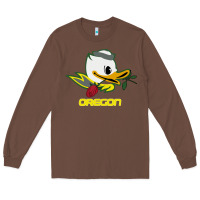 Chestnut throwback oregon Long Sleeve Tee - artisFamous