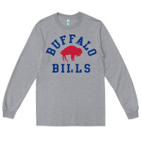 Heather Grey vintage distressed bills Long Sleeve Tee - artisFamous