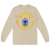 Mushroom chief master sergeant retired Long Sleeve Tee - artisFamous