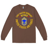 Chestnut chief master sergeant retired Long Sleeve Tee - artisFamous
