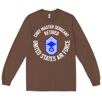 Chestnut chief master sergeant retired Long Sleeve Tee - artisFamous