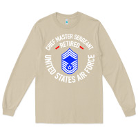 Mushroom chief master sergeant retired Long Sleeve Tee - artisFamous